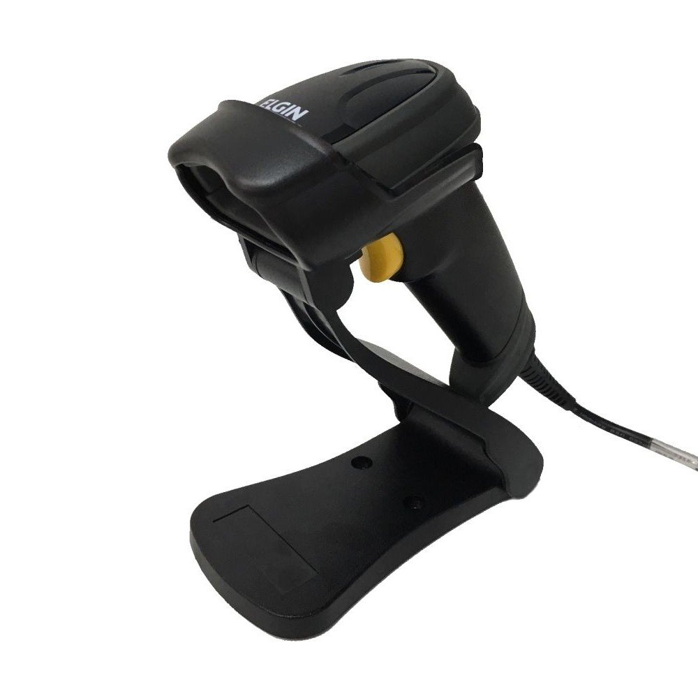 Leitor de Código de Barras Elgin Bematech c/ Suporte 1D e 2D EL250 USB - Imagem 3